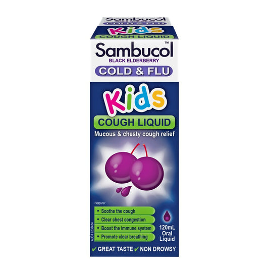 Sambucol Kids Cough Liquid 120ml - Cutprice Online