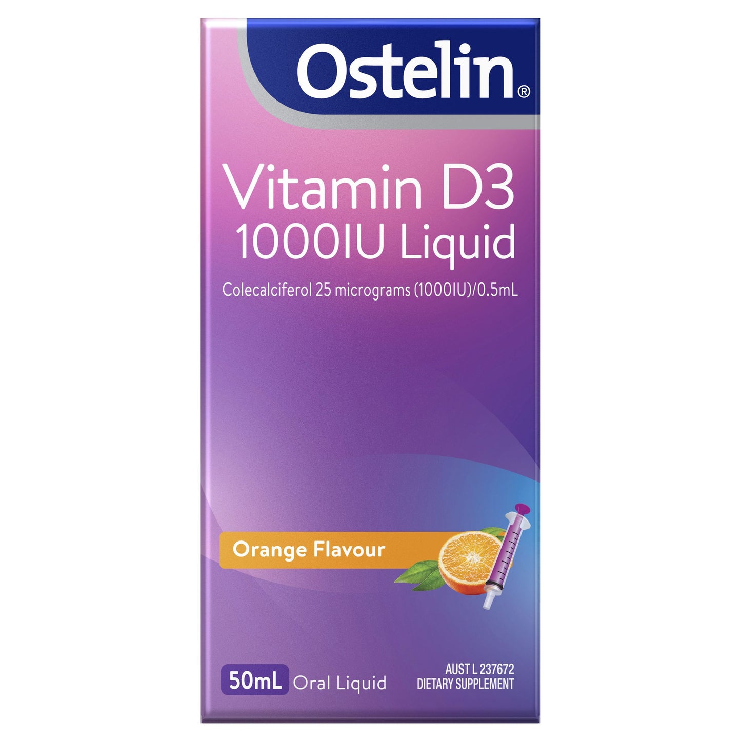 Ostelin Vitamin D (1000IU) Oral Liquid 50ml - Cutprice Online