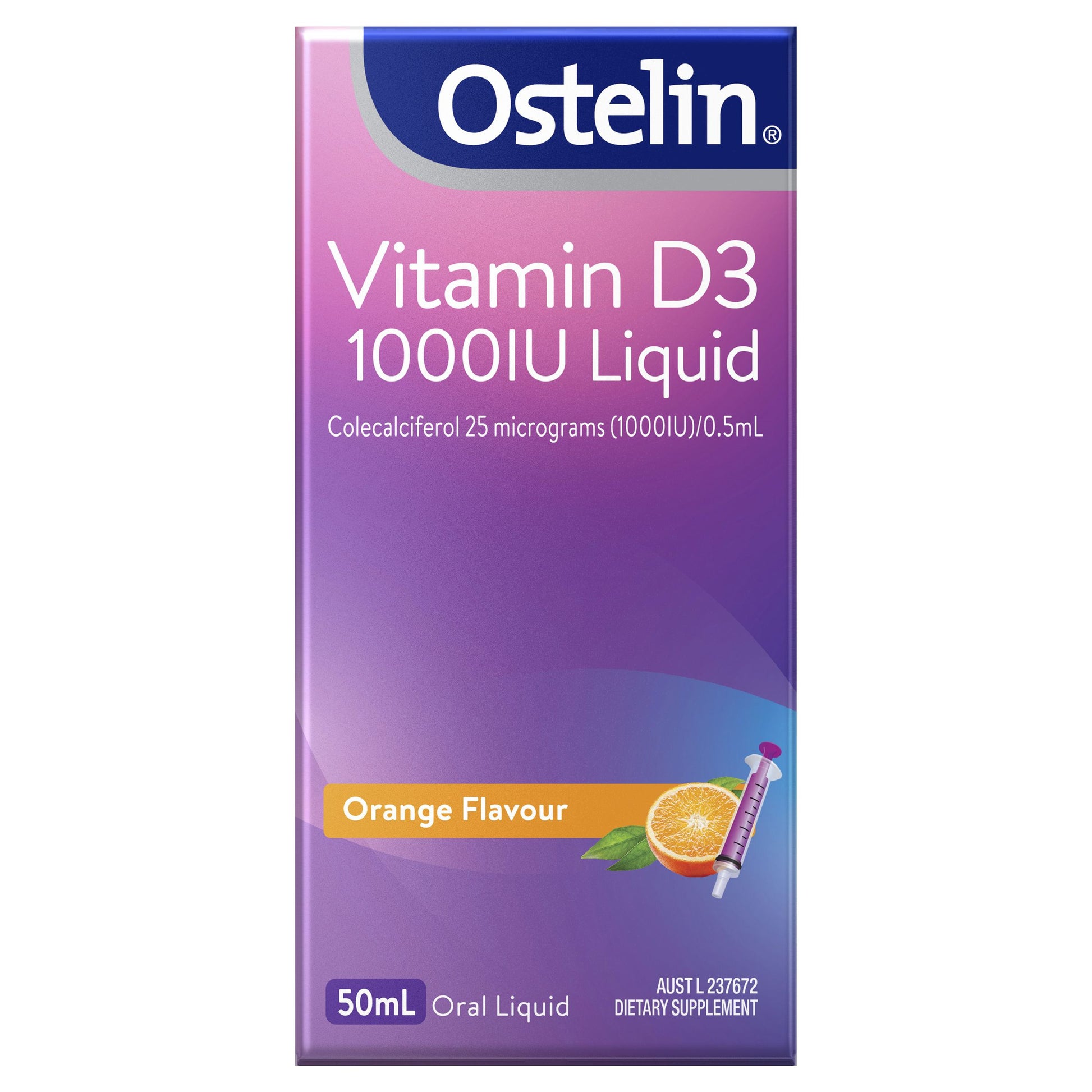 Ostelin Vitamin D (1000IU) Oral Liquid 50ml - Cutprice Online