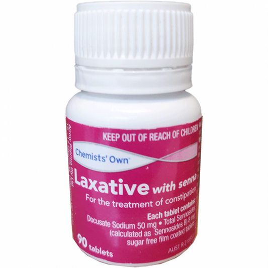 Chemists’ Own Laxative With Senna 90 Tablets (Generic of Coloxy With Senna) - Cutprice Online