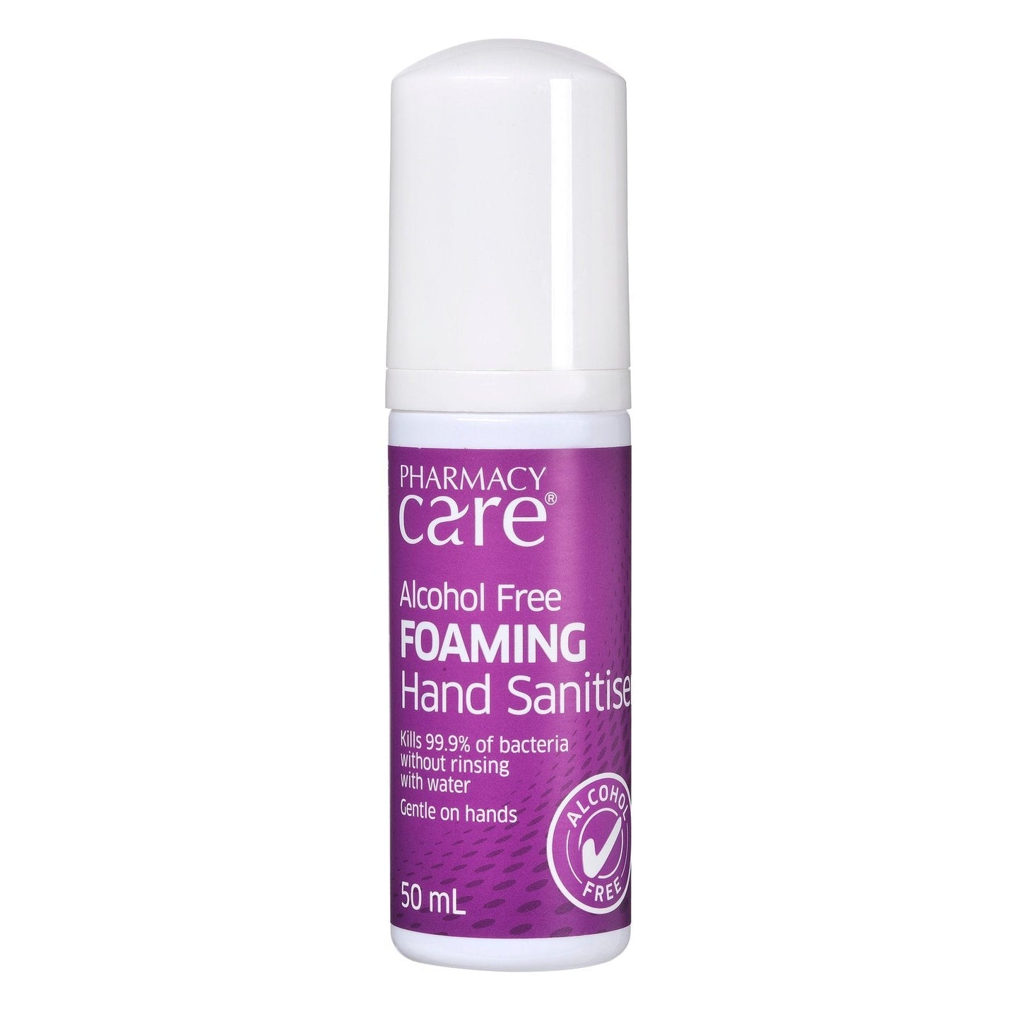 Pharmacy Care Alcohol Free Foaming Hand Sanitiser  50mL - Cutprice Online