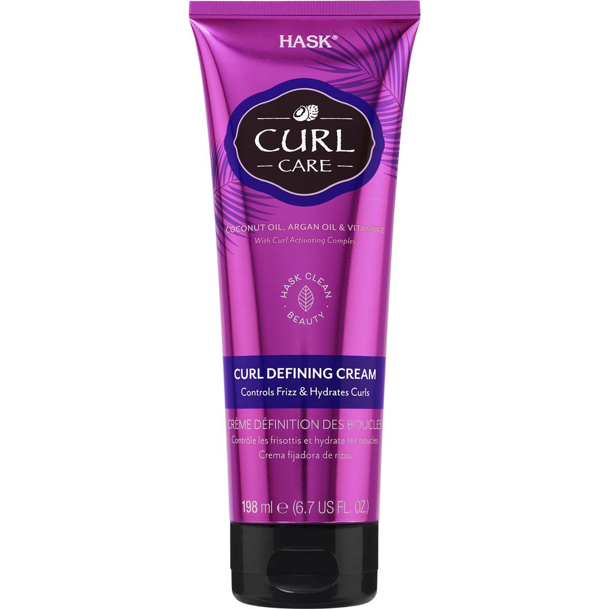 HASK CURL CARE CURL DEFINING CREAM 198ML - Cutprice Online