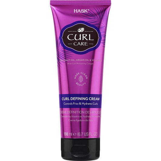 HASK CURL CARE CURL DEFINING CREAM 198ML - Cutprice Online