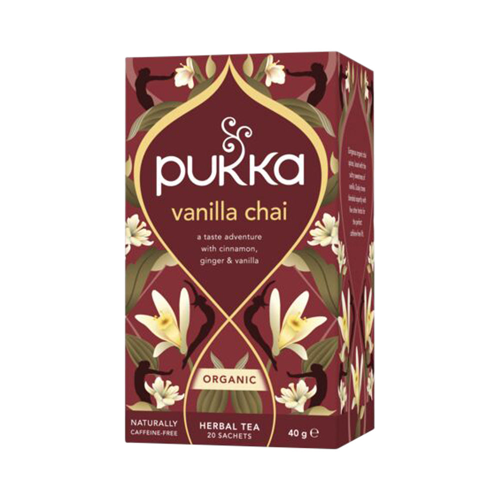 Pukka Organic Vanilla Chai x 20 Tea Bags