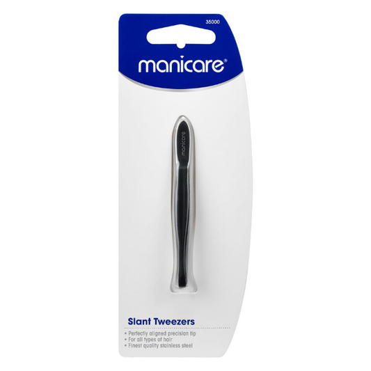 Manicare Tweezer Slant Black