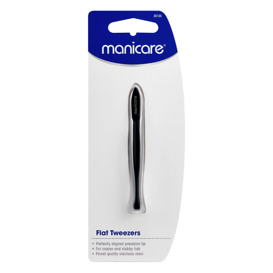 Manicare Tweezer Flat Black