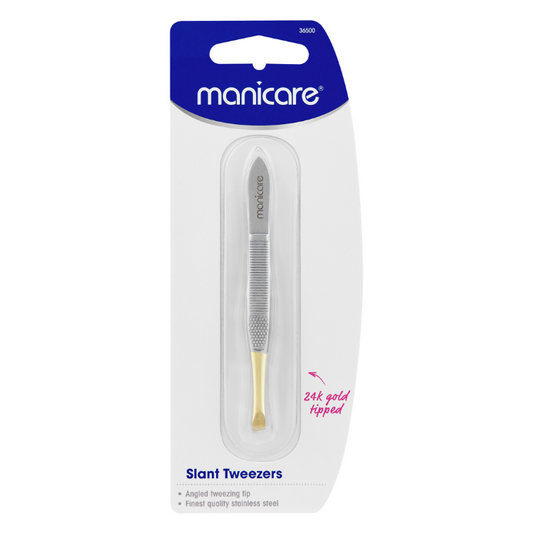 Manicare Tweezer Slant Gold Tip