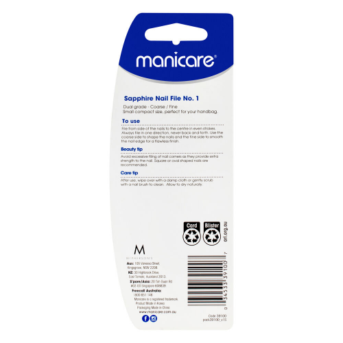 Manicare File Sapphire No 1