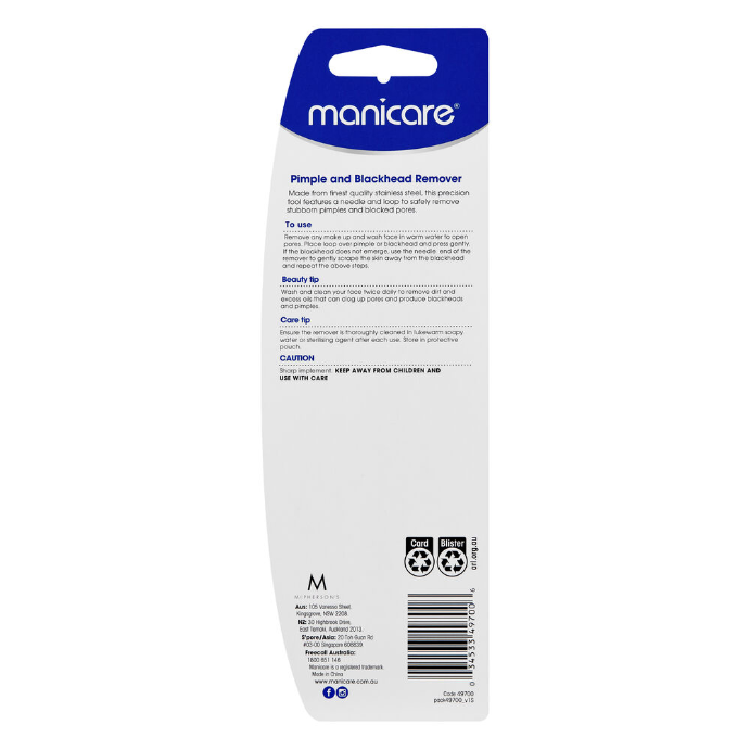 Manicare Blackhead Pimple Remover