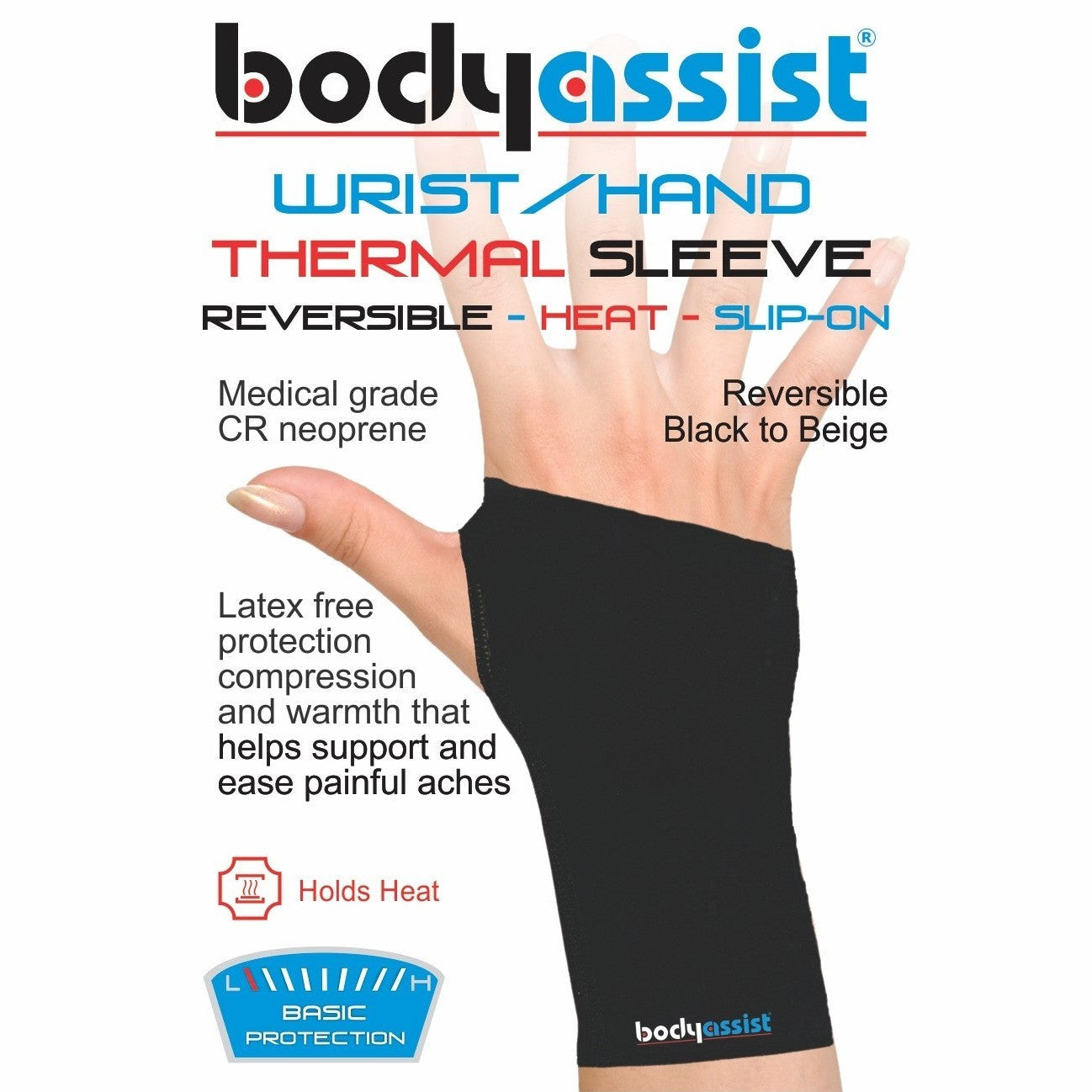 Body Assist Wrist Hand Slip on Thermal Sleeve (284) - Cutprice Online