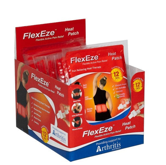 Flexeze Heat Patches 20Pk FLEXEZE
