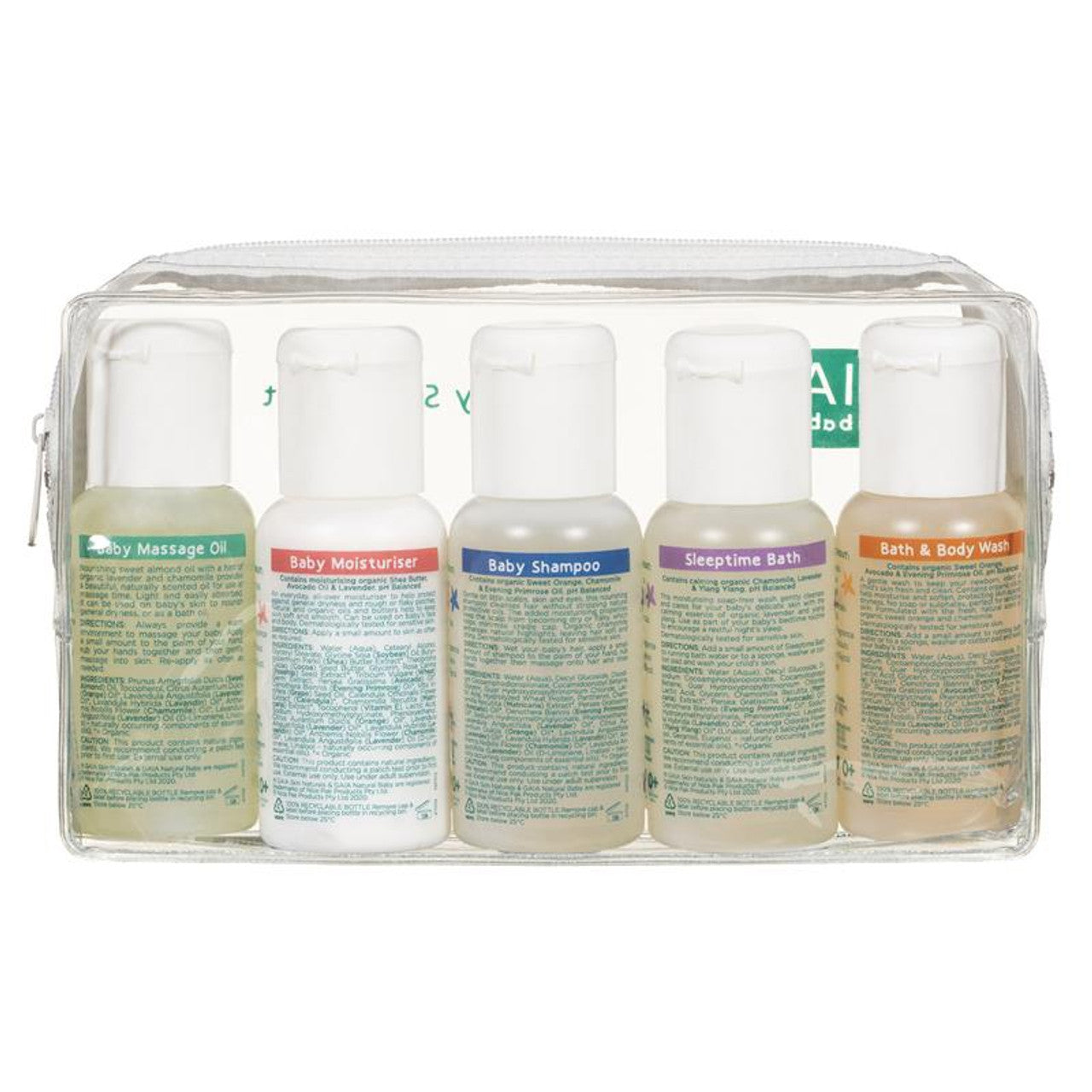 Gaia Natural Baby Starter Kit 5 x 50ml - Cutprice Online