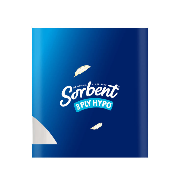 Sorbent Hypo Allergenic Toilet Tissue 12 Rolls