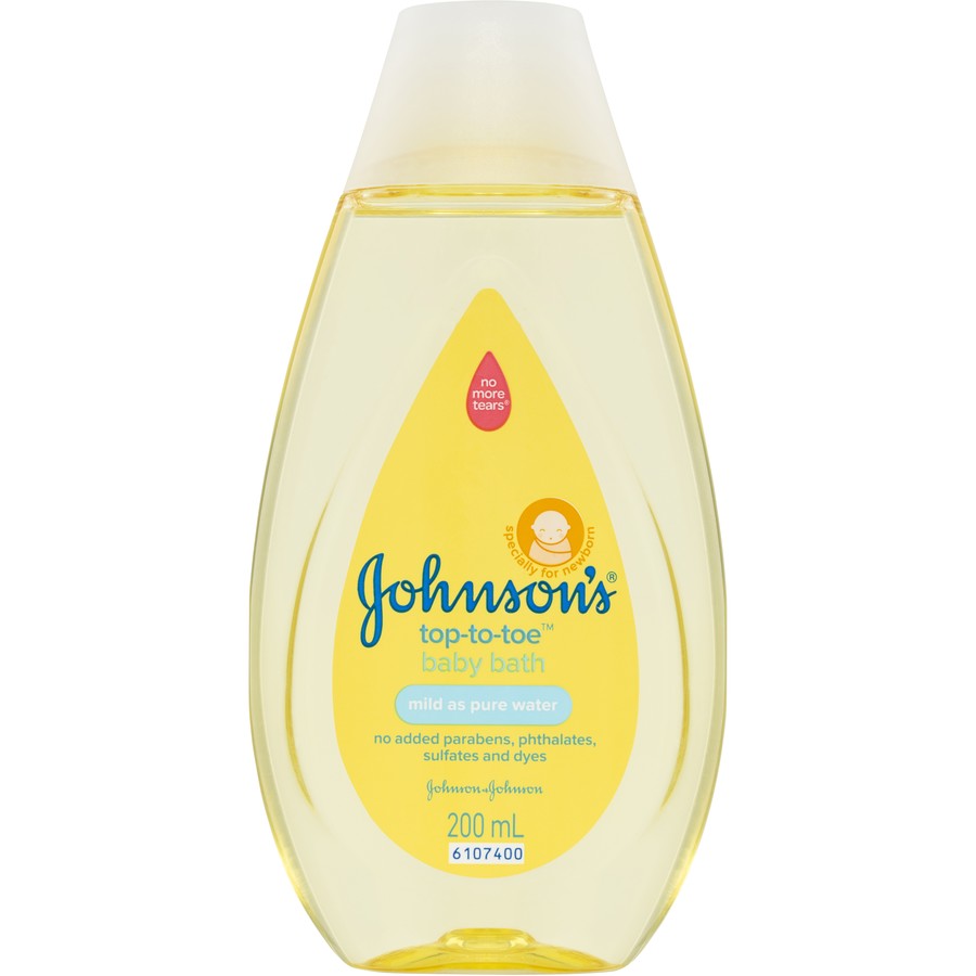 J&J BABY WASH TOP TO TOE 200ML - Cutprice Online