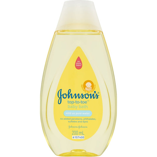 J&J BABY WASH TOP TO TOE 200ML - Cutprice Online