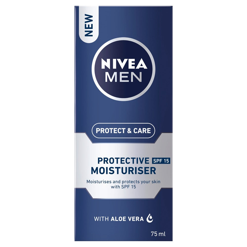 Nivea For Men Protective Moisturiser SPF 15 75ml - Cutprice Online
