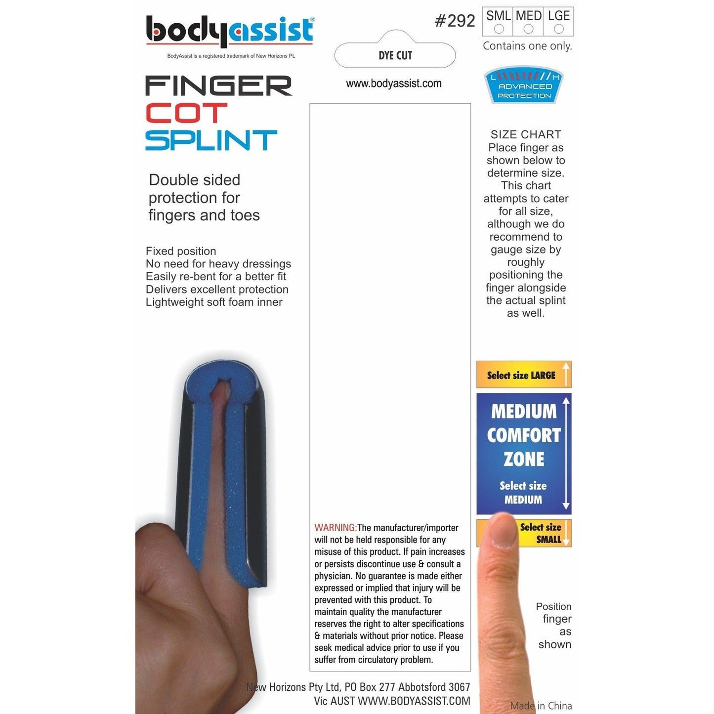 Body Assist Finger/Toe Cot - Cutprice Online