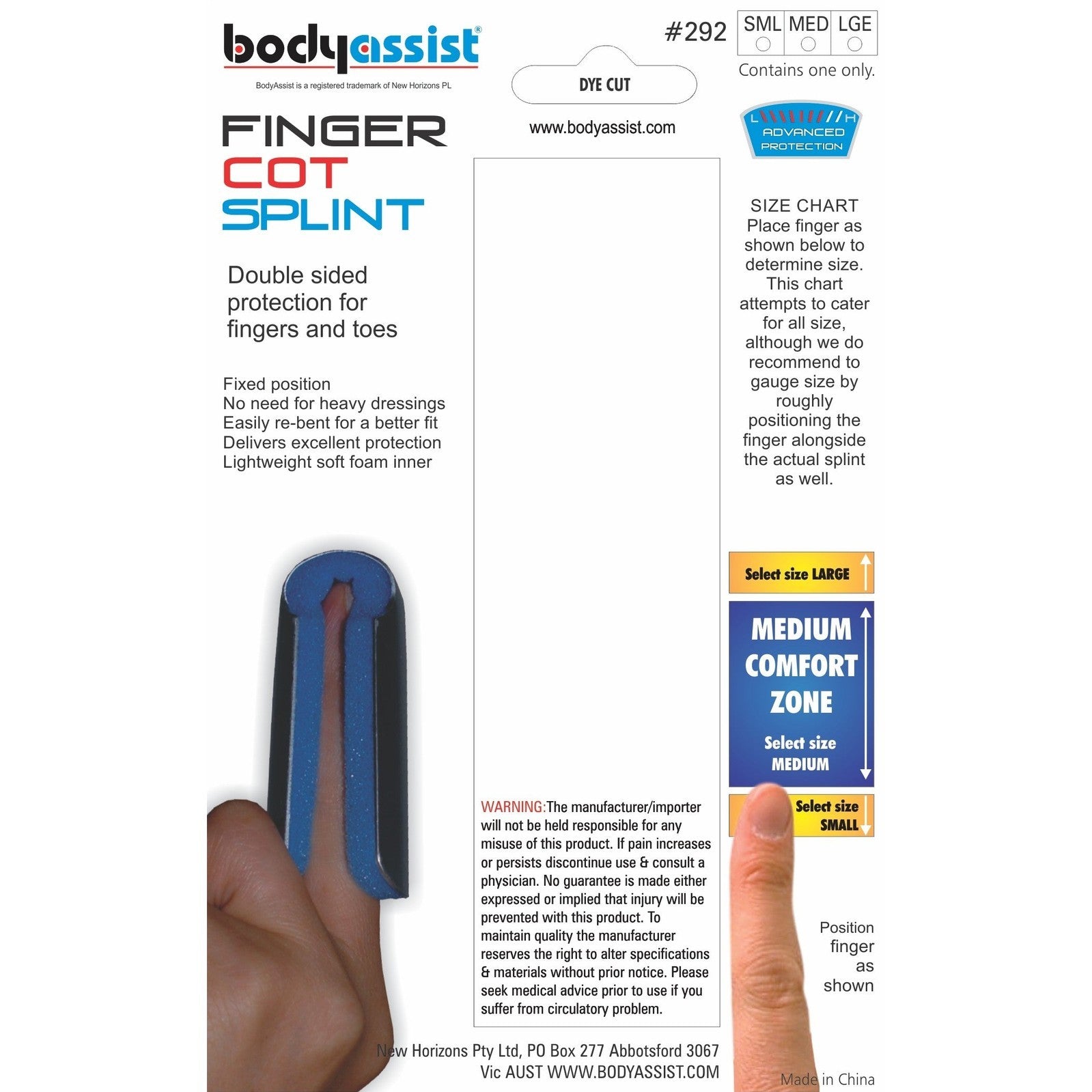 Body Assist Finger/Toe Cot - Cutprice Online