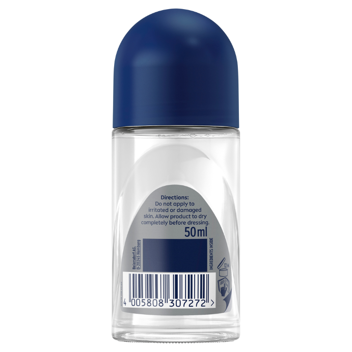 Nivea for Men Deodorant Roll On Silver Protect 50ml - Cutprice Online