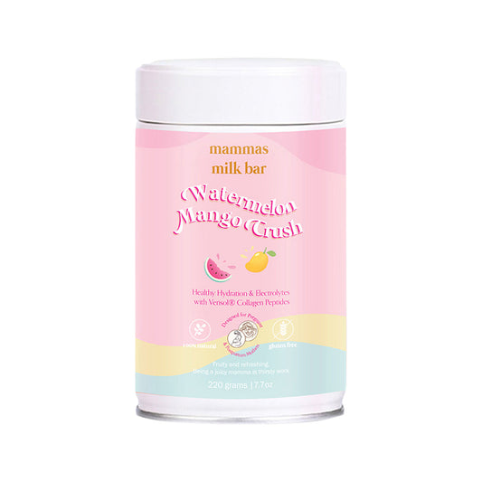 Mammas Milk Bar Watermelon Mango Crush Hydration & Electrolytes 220g