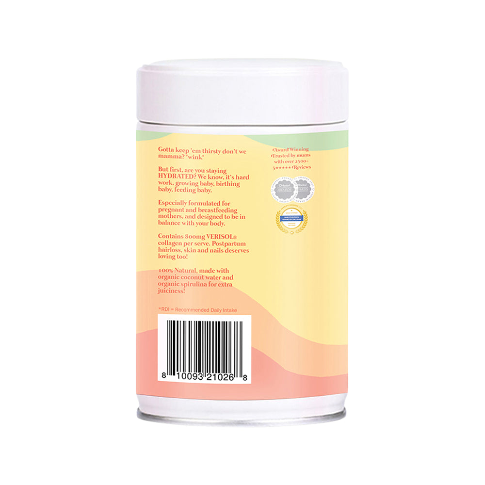 Mammas Milk Bar Pineapple Lemon Lime Crush Hydration & Electrolytes 220g