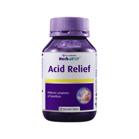 Henry Blooms Herbgut+ Acid Relief Chewable 30t