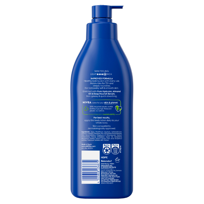 Nivea Body Nourishing Lotion 400mL