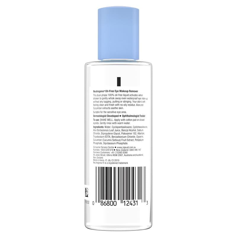 Neutrogena Oil-Free Eye Make-Up Remover 200mL - Cutprice Online