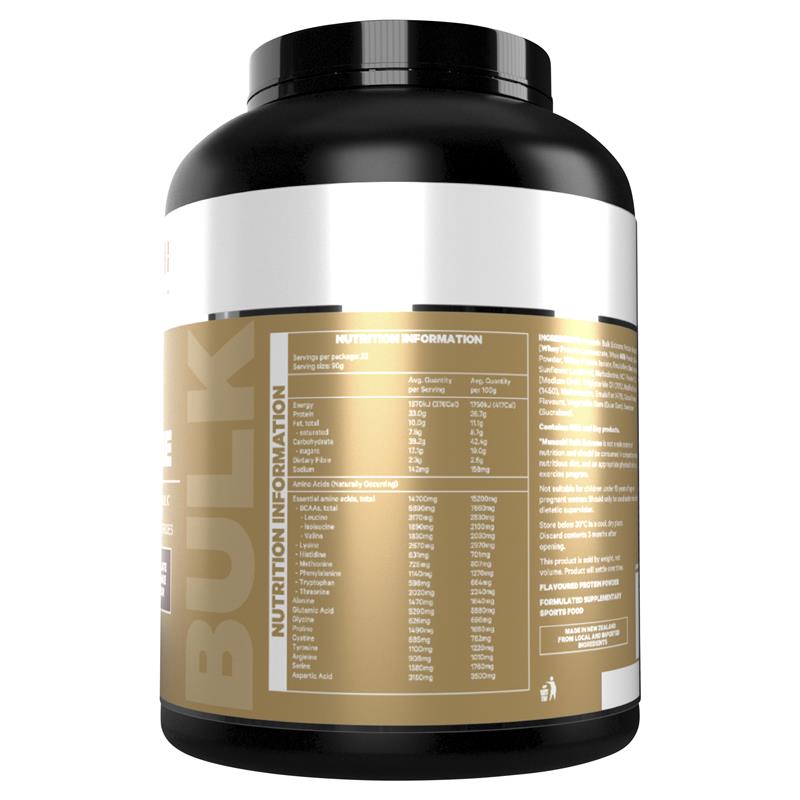 Musashi Bulk Extreme Chocolate 2kg - Cutprice Online