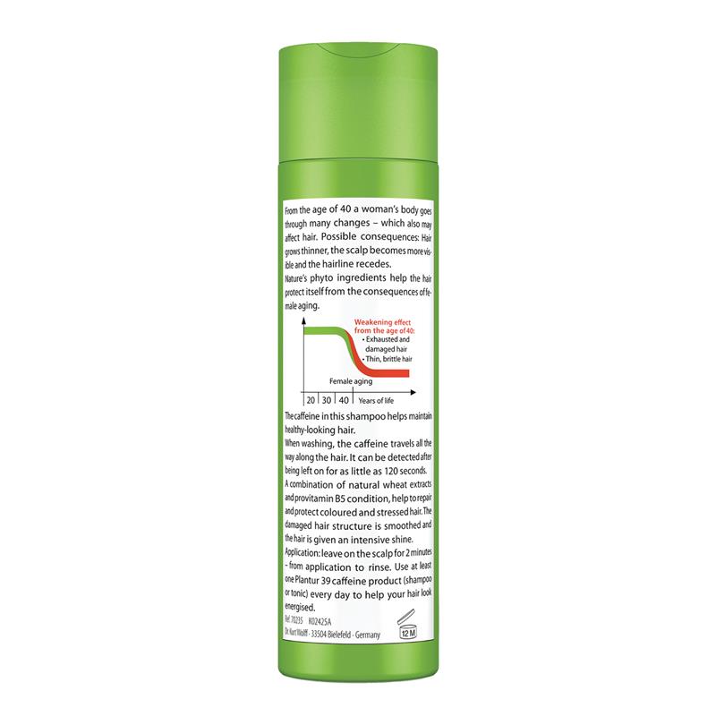 Plantur 39 Phyto Caffeine Shampoo for Coloured Hair 250mL - Cutprice Online