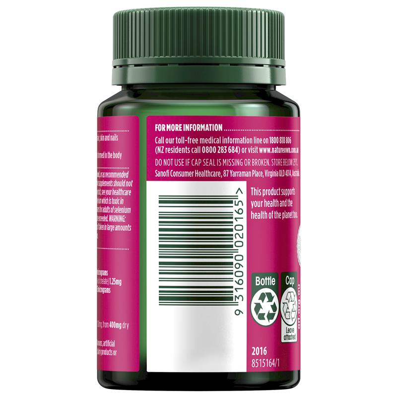 Natures Own Hair Skin & Nails 50 Tablets - Cutprice Online