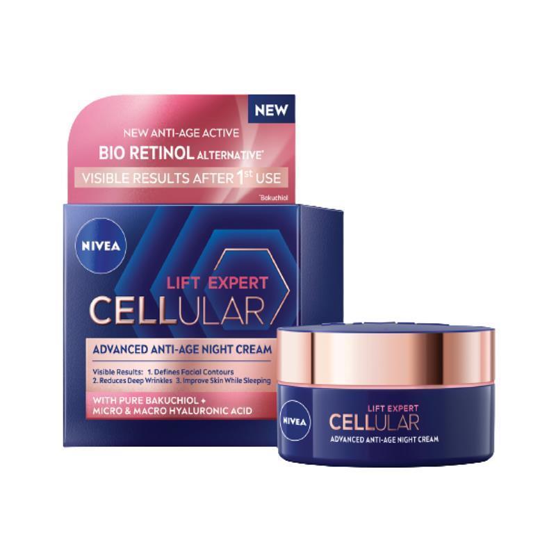 NIVEA CELLULAR LIFT EXPERT NIGHT CREAM NEW 50M - Cutprice Online