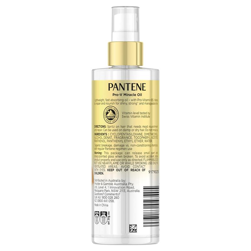 Pantene Pro V Miracle Hair Oil 90ml - Cutprice Online