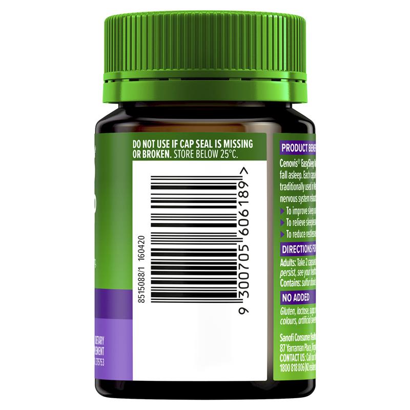 Cenovis Easysleep Valerian 2000 30 Capsules - Cutprice Online