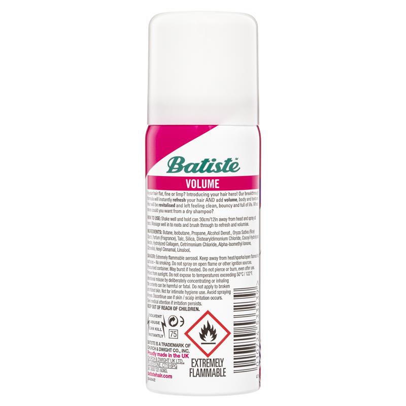 Batiste Volume Dry Shampoo 50ml - Cutprice Online