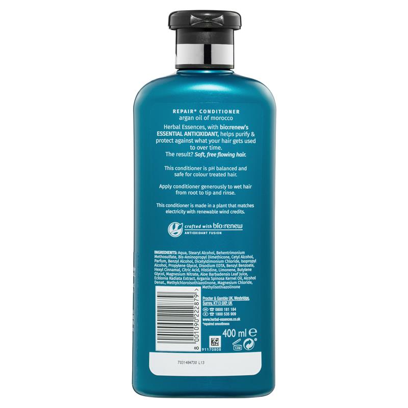 Herbal Essences Bio Renew Repair Argan Oil Conditioner 400ml - Cutprice Online