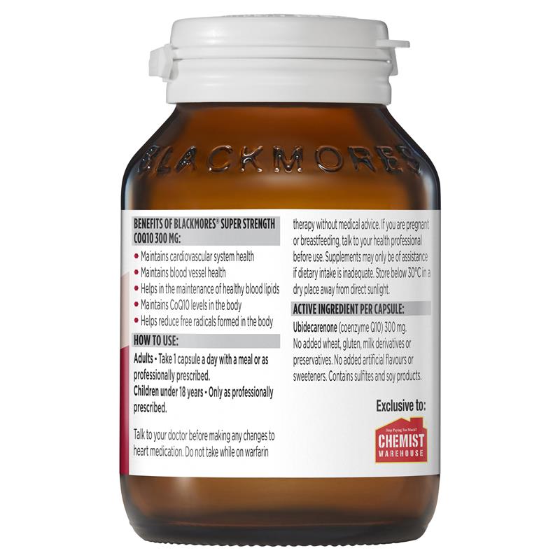 Blackmores Cholesterol Health 60 Capsules - Cutprice Online