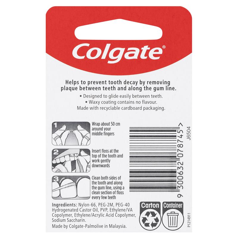 Colgate Total Waxed Dental Floss 50m - Cutprice Online
