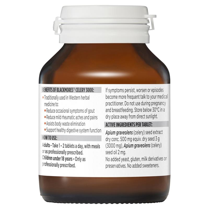 Blackmores Celery 3000 50 Tablets - Cutprice Online