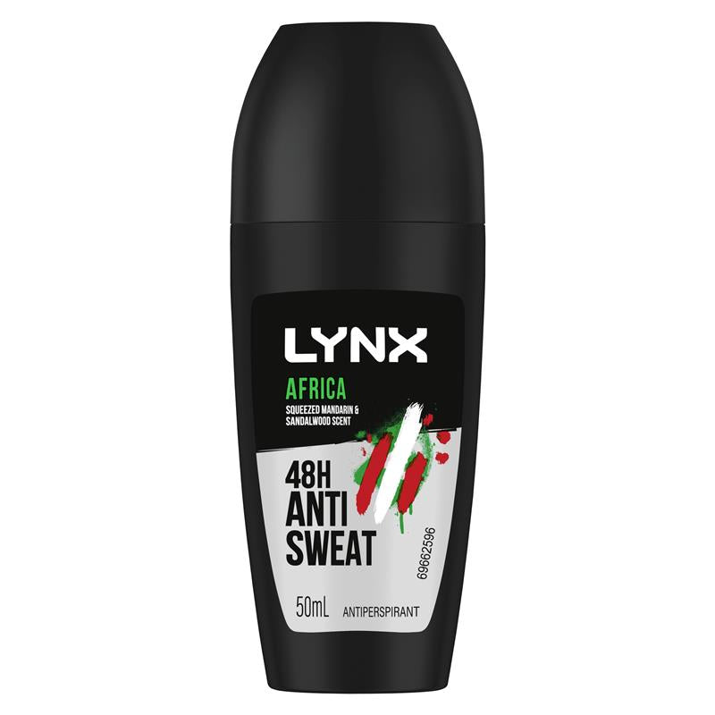 Lynx Deodorant Africa Roll On 50ml - Cutprice Online