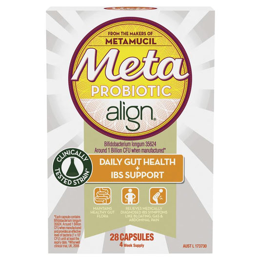 Meta Align Daily IBS Probiotics Capsules 28PK - Cutprice Online