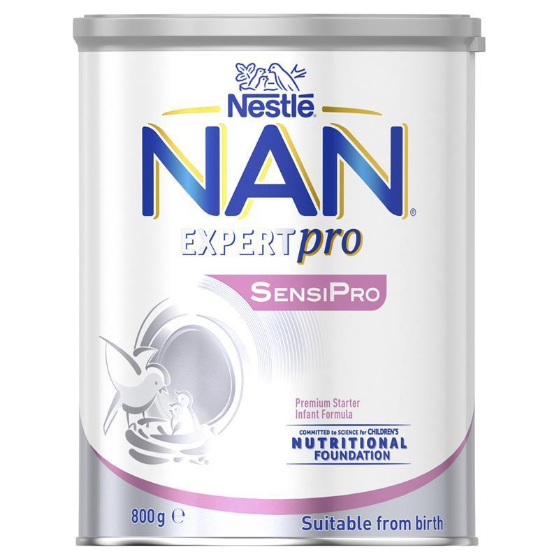 Nestlé NAN EXPERTpro SENSIpro Baby Infant Formula, From Birth to 12 Months  800g - Cutprice Online