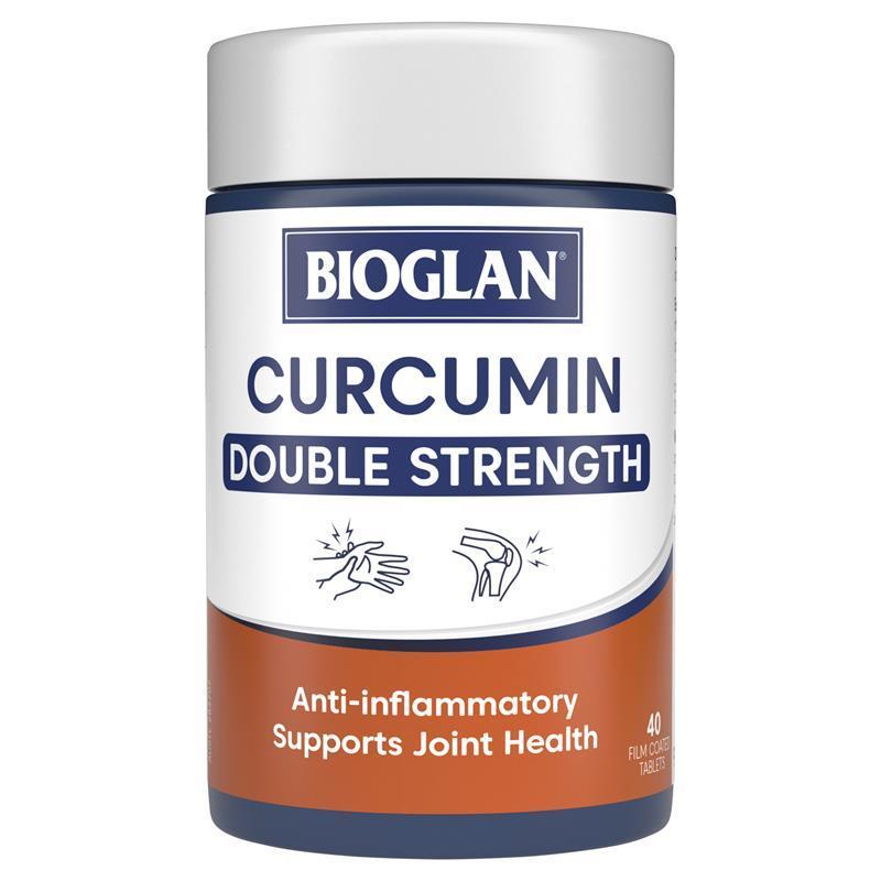 Bioglan Curcumin Double Strength 1200mg 40 Tablets - Cutprice Online