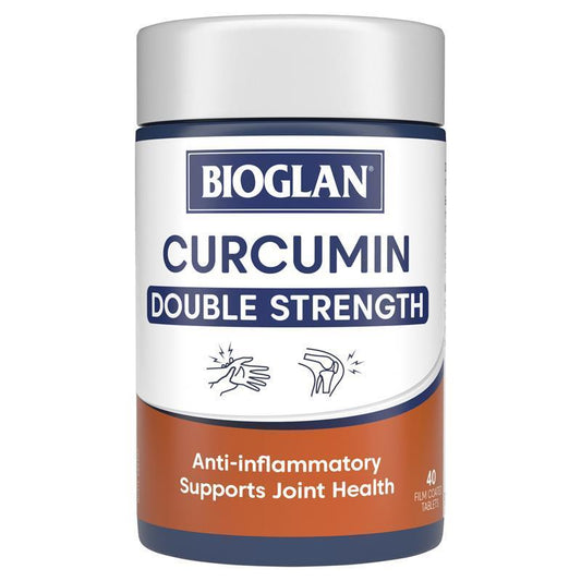 Bioglan Curcumin Double Strength 1200mg 40 Tablets - Cutprice Online