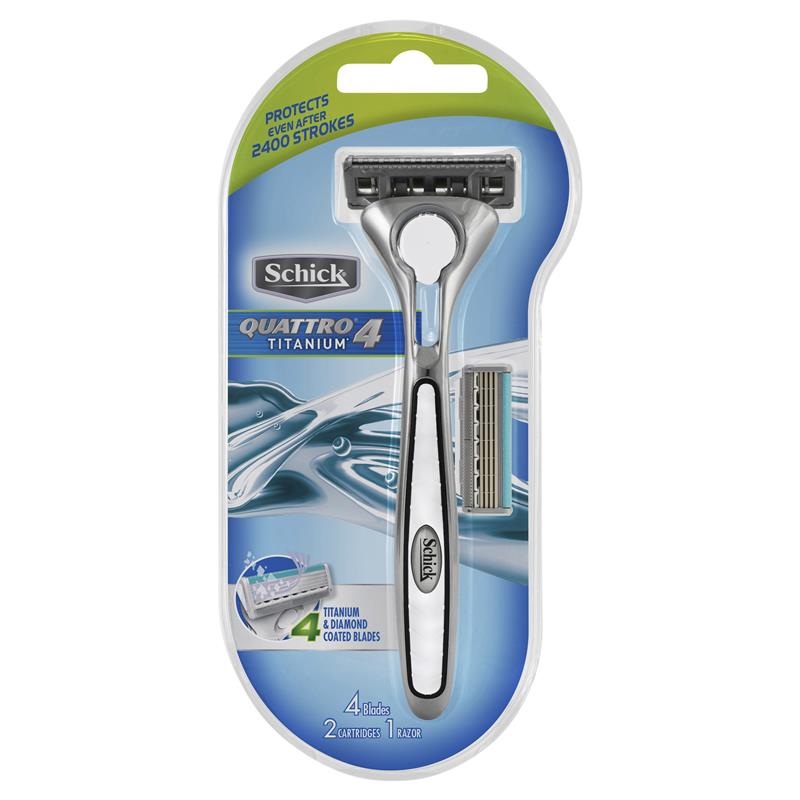 Schick Quattro Titanium 1 Up Kit - Cutprice Online