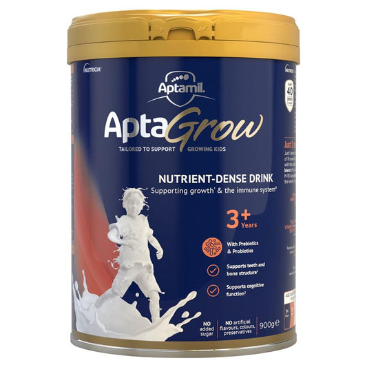Aptagrow Nutrient-dense Milk Drink From 3+ Years 900g - Cutprice Online