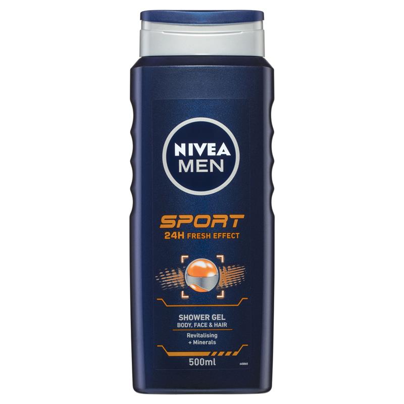 Nivea For Men Sport Shower Gel 500ml - Cutprice Online