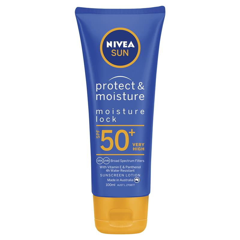 Nivea Sun SPF 50+ Protect & Moisture 100ml - Cutprice Online