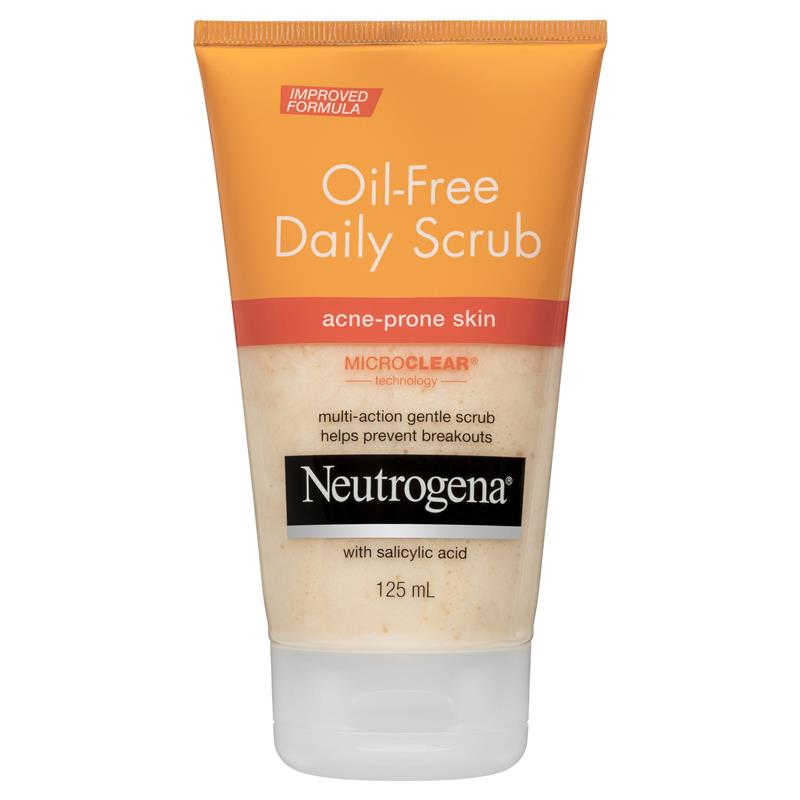 Neutrogena Oil-Free Daily Scrub Acne-Prone Skin 125mL - Cutprice Online