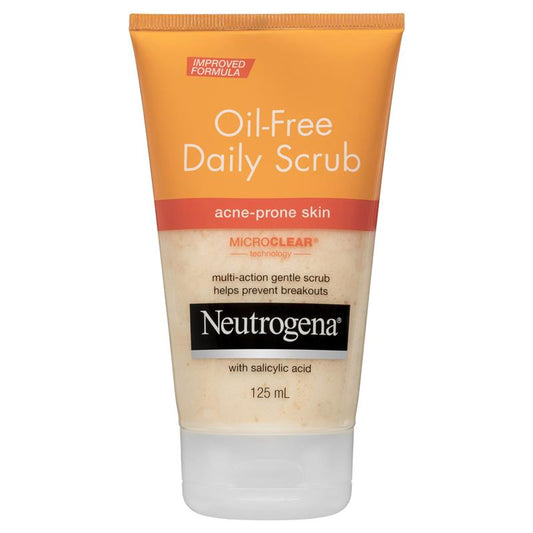 Neutrogena Oil-Free Daily Scrub Acne-Prone Skin 125mL - Cutprice Online